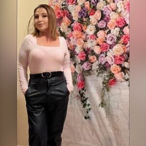 Pink Long Sleeve bodysuit